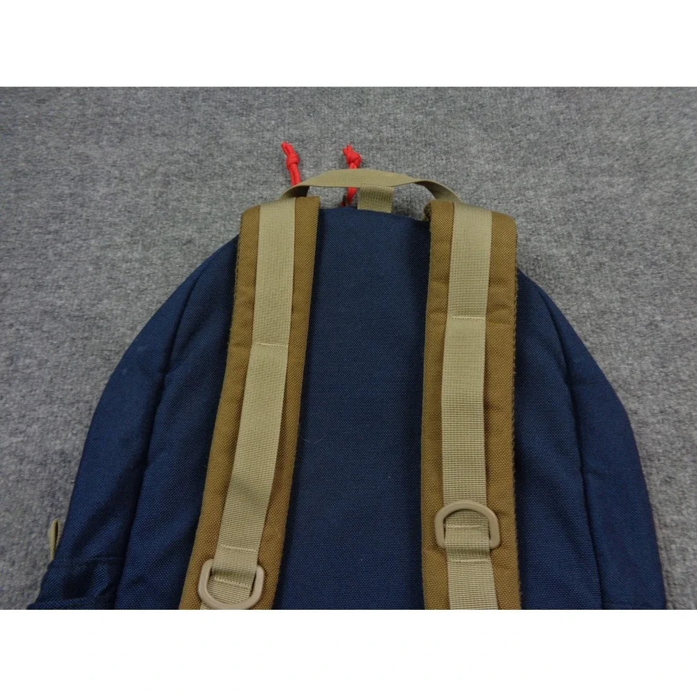 Topo Designs Daypack Blue Backpack Leather Base 21.6L